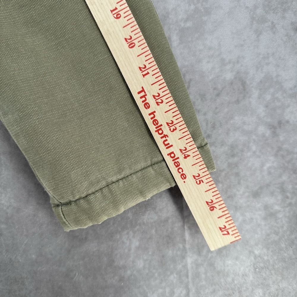 Vintage Abercrombie & Fitch Women's Green Olive Hooded Jacket Size L - Picture 5 of 11